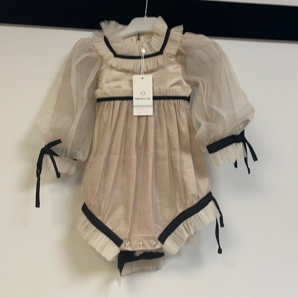 Petite Maison Kids Coco Caramel Romper